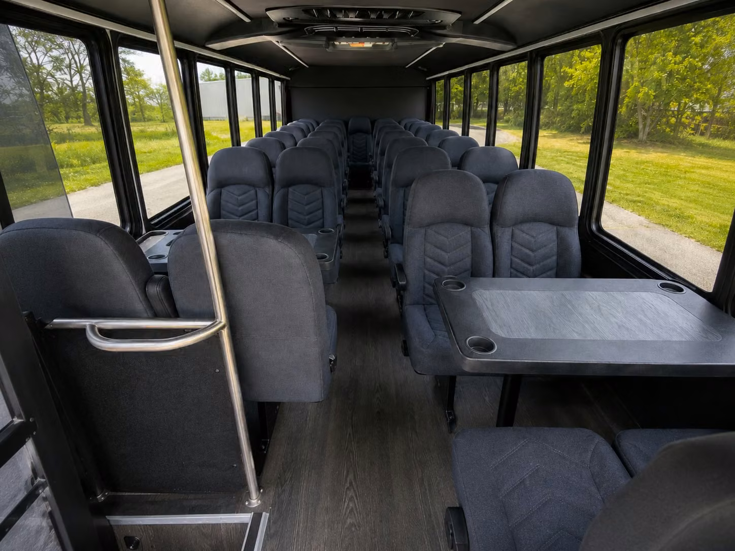 18 passenger minibus inside