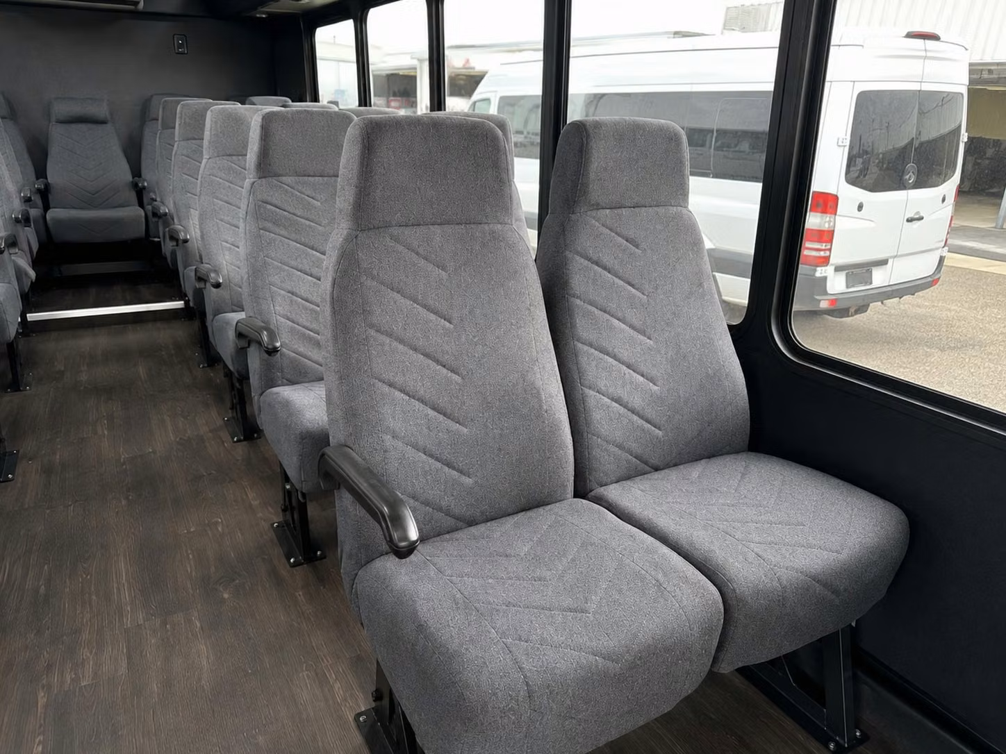 20 passenger minibus interior