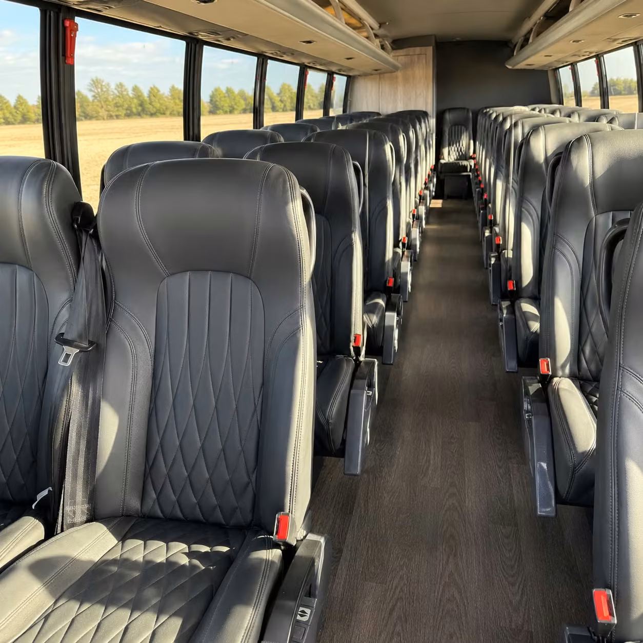 30 passenger minibus inside