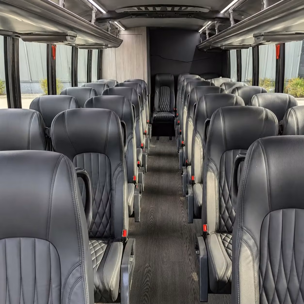 35 passenger minibus interior