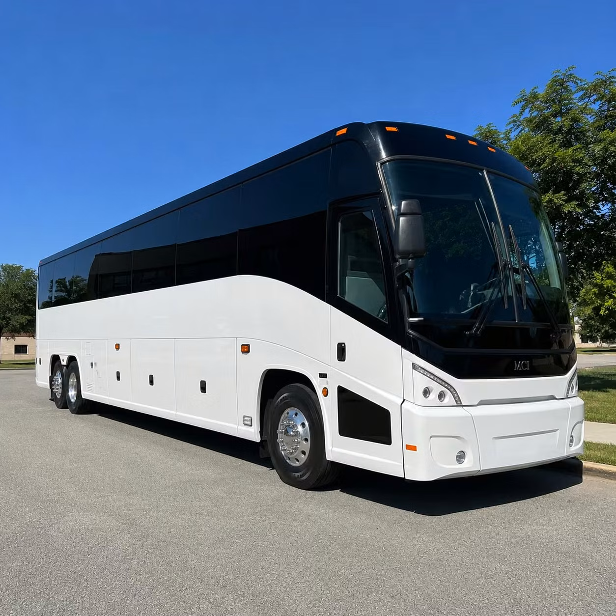 56 passenger charter bus
