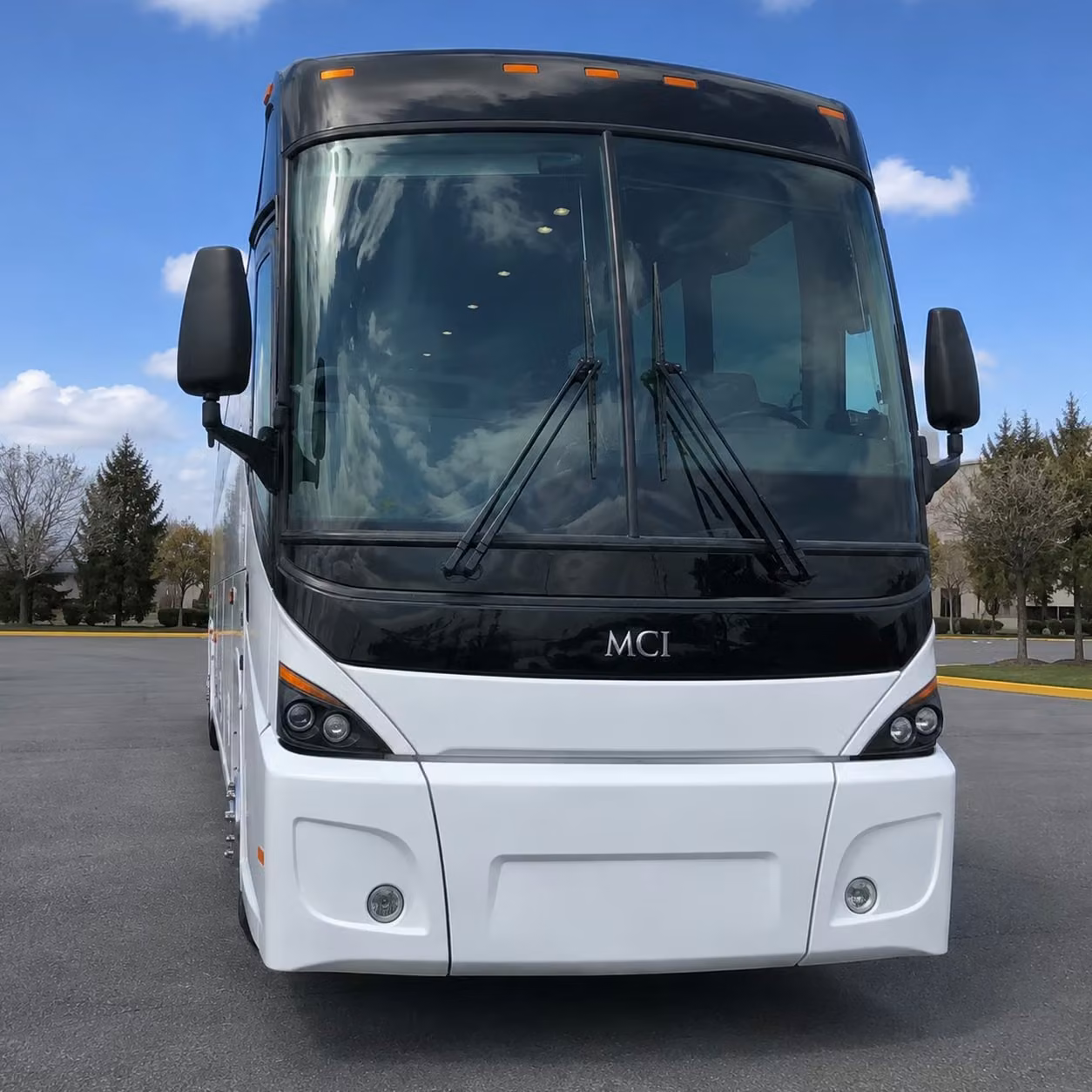 lexington 56 passenger charter bus rental