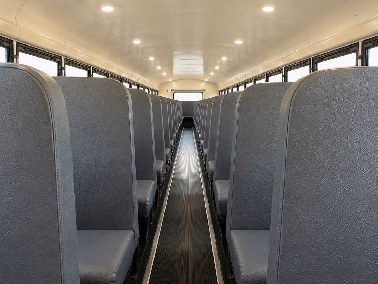 school bus interior