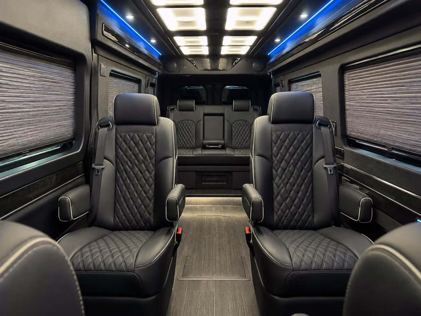sprinter van with driver interior