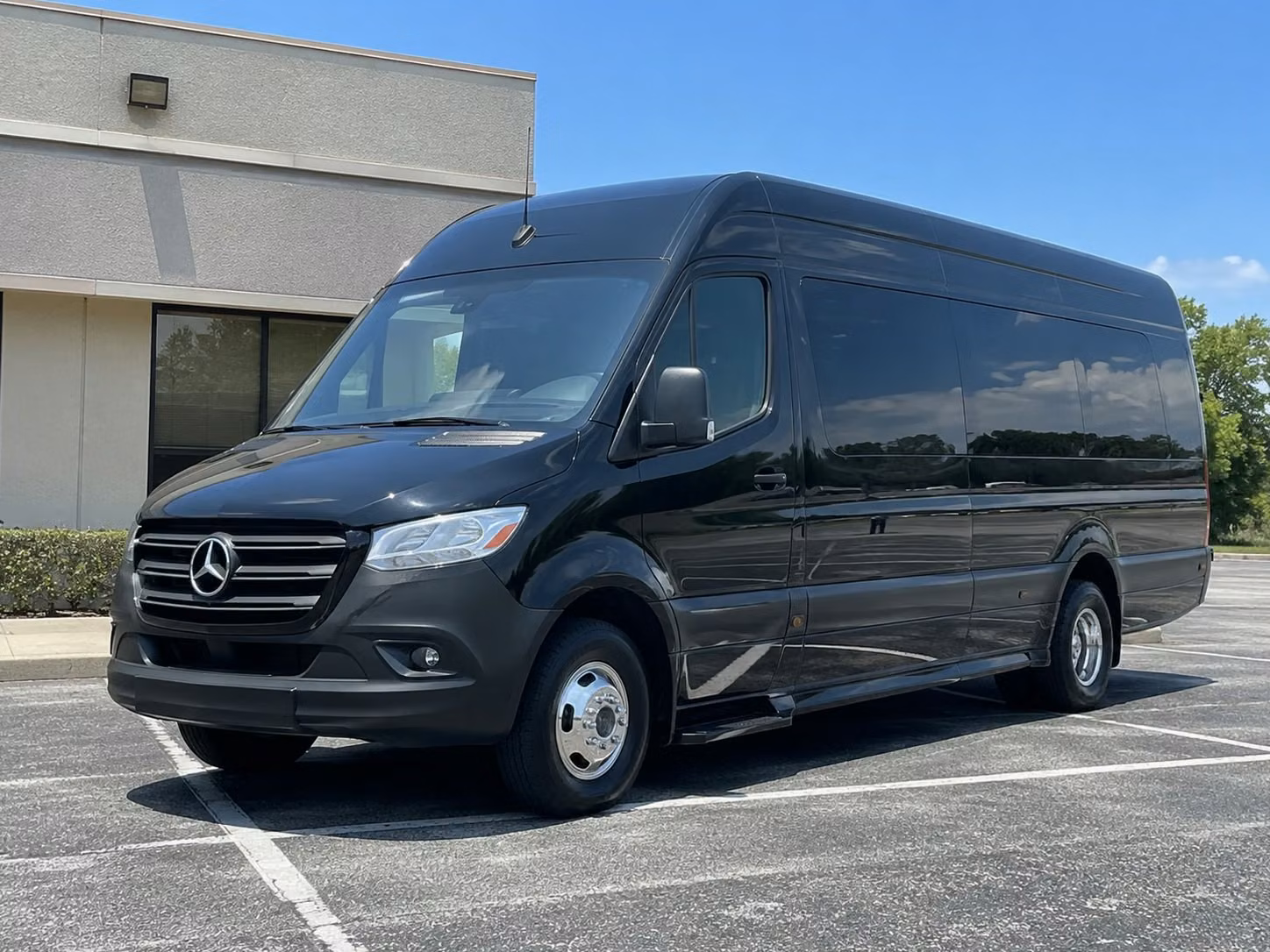 sprinter van with driver