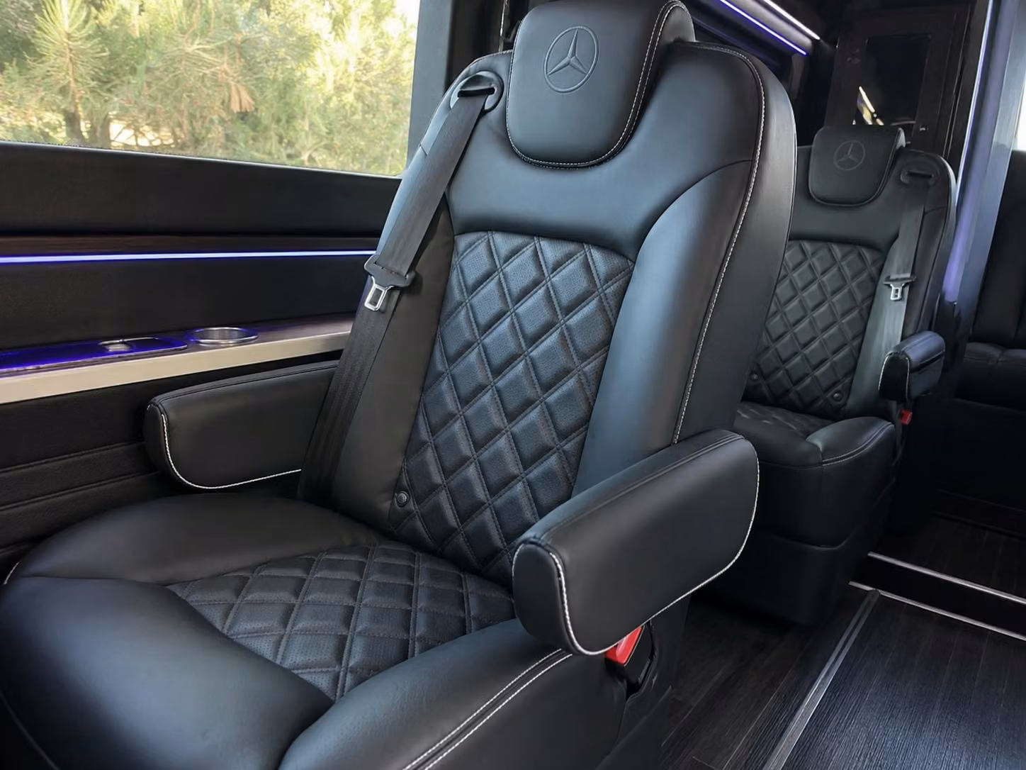 sprinter vans and luxury shuttles for lexington bridal party transportation